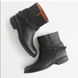 Madewell Lowrider Biker Boot Black Sz. 6.5